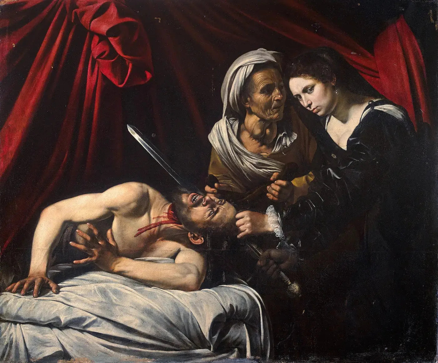 Judith décapitant Holopherne - Le Caravage image 1 copie peinte à la main à l’huile