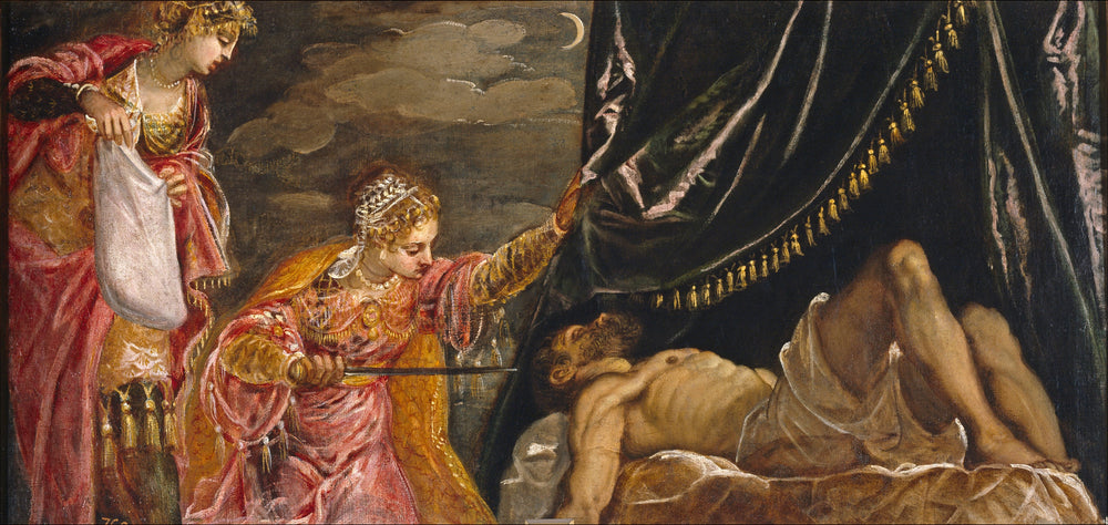 Judith et Holopherne - Jacopo Tintoretto image 1 reproduction d’œuvre d’art à l’huile