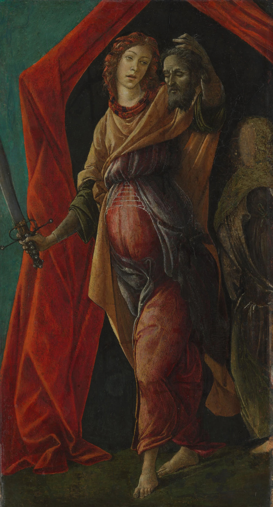 Judith avec la tête d’Holopherne de Botticelli, vers 1497-1500, Rijksmuseum SK-A-3381 – reproduction peinture à l’huile sur toile