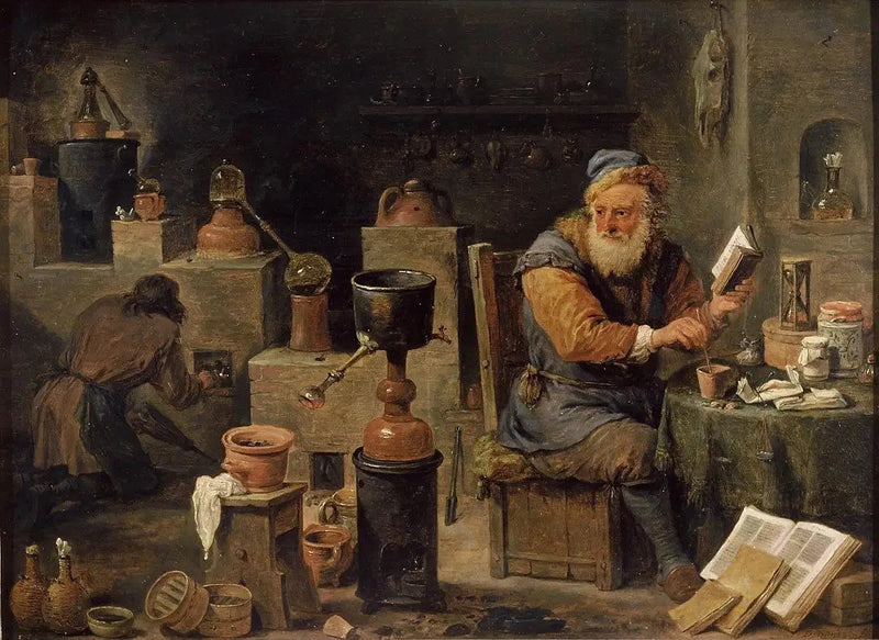האלכימאי - דוד טנייר הצעיר