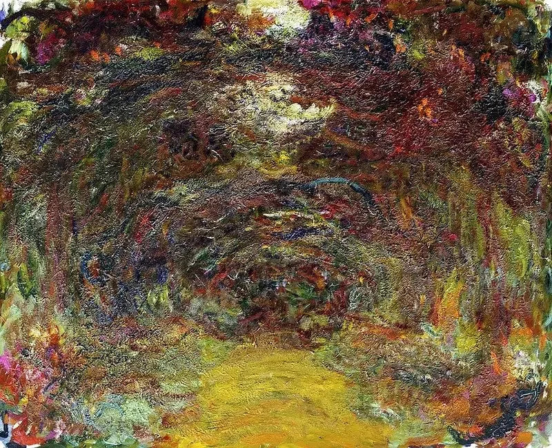 שדרת השושנים - Claude Monet
