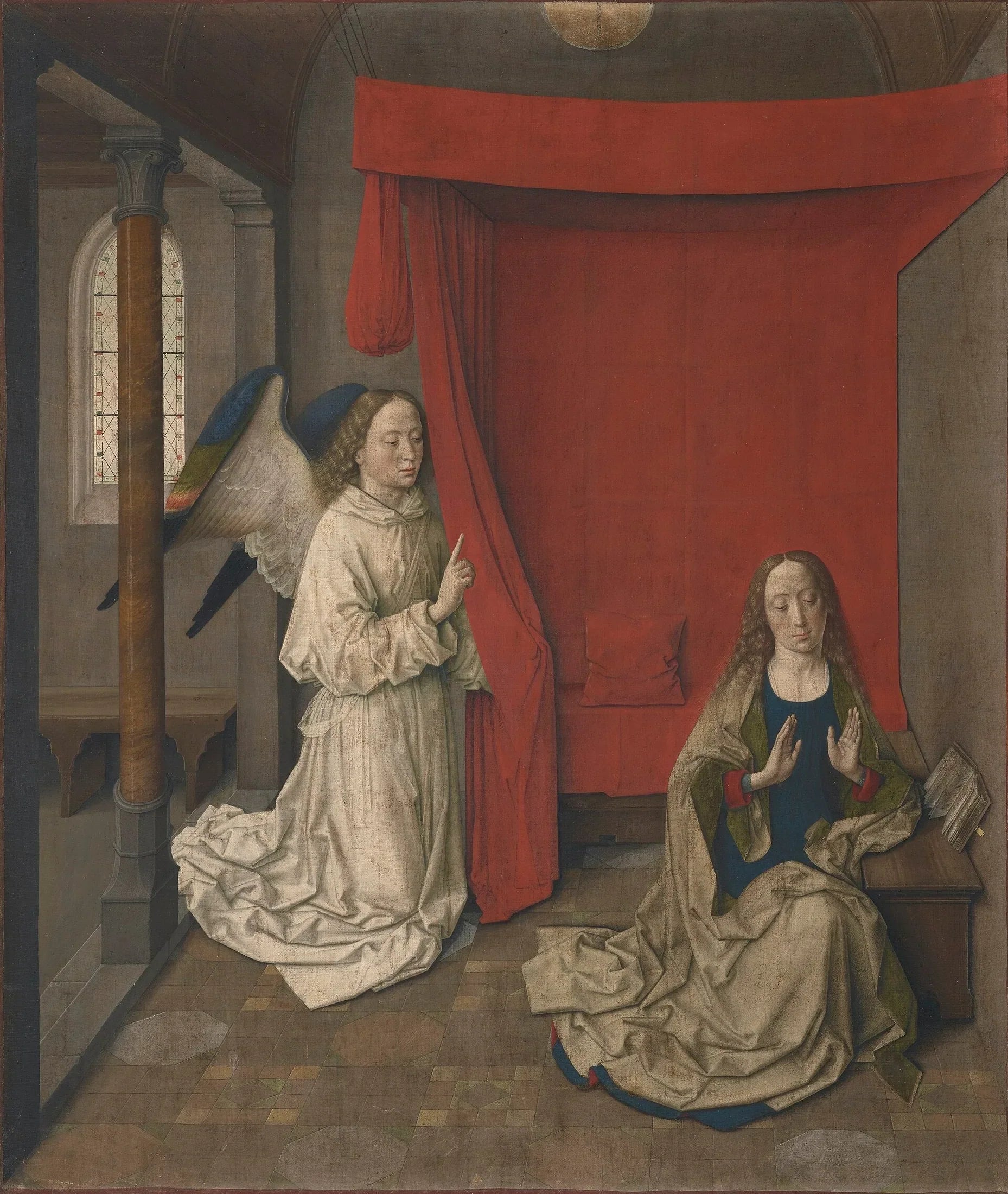 L'Annonciation - Dirk Bouts image 1 copie de tableau peinte à la main