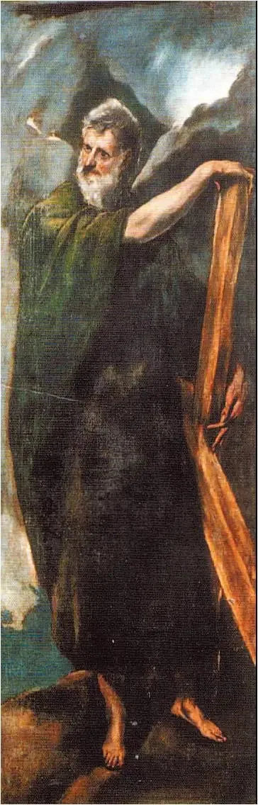 שליח אנדריי בעמידה - אל גרקו