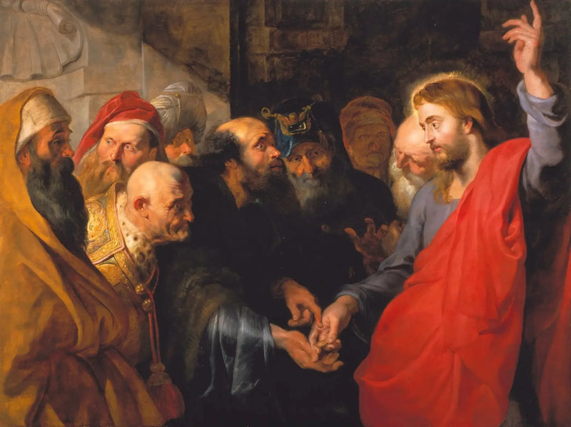 הכסף של המנחה (מתיא 22:19) - פיטר פול רובנס
