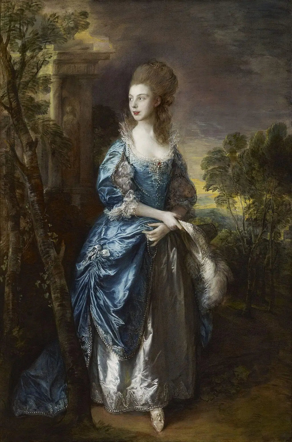 L’honorable Frances Duncombe - Thomas Gainsborough - Alpha Reproduction