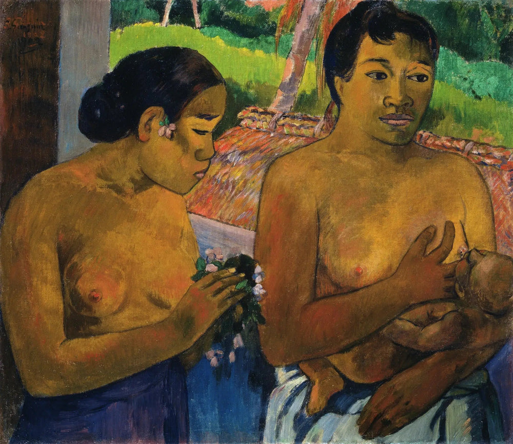 L'Offrande - Paul Gauguin image 1 tableau peint à l’huile sur toile