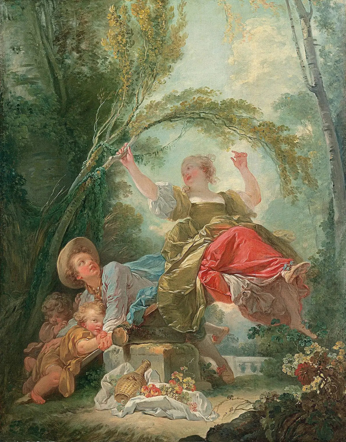 la balançoire - Jean-Honoré Fragonard - Alpha Reproduction