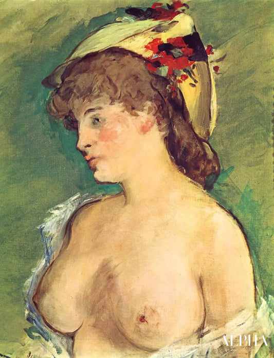 La blonde aux seins nus - Edouard Manet - Reproductions de tableaux et peintures haut de gamme