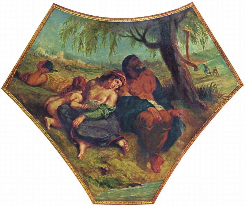השבי בבבל - אוגוסט דלקרואה
