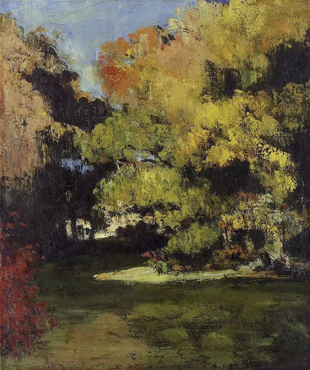 La Clairière - Paul Cézanne image 1 reproduction réalisée par Alpha Reproduction