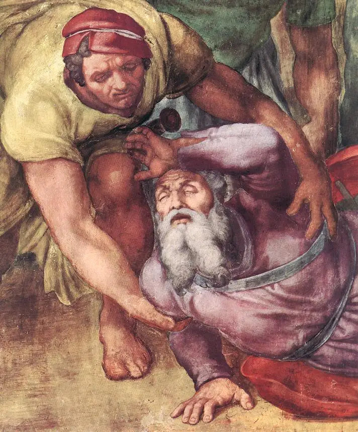 המרתו של סנט פול, פרטים. - מיכלאנג'לו