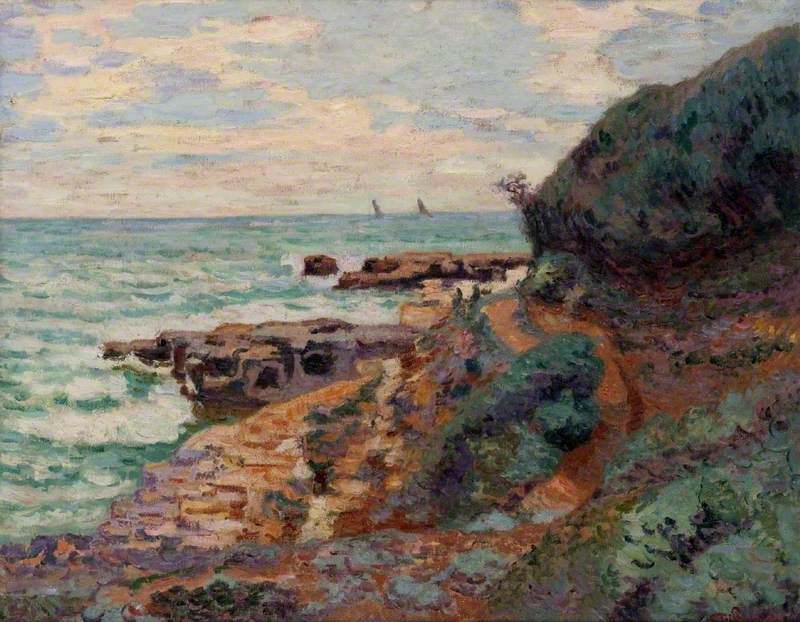 La côte à St Palais - Armand Guillaumin - Alpha Reproduction