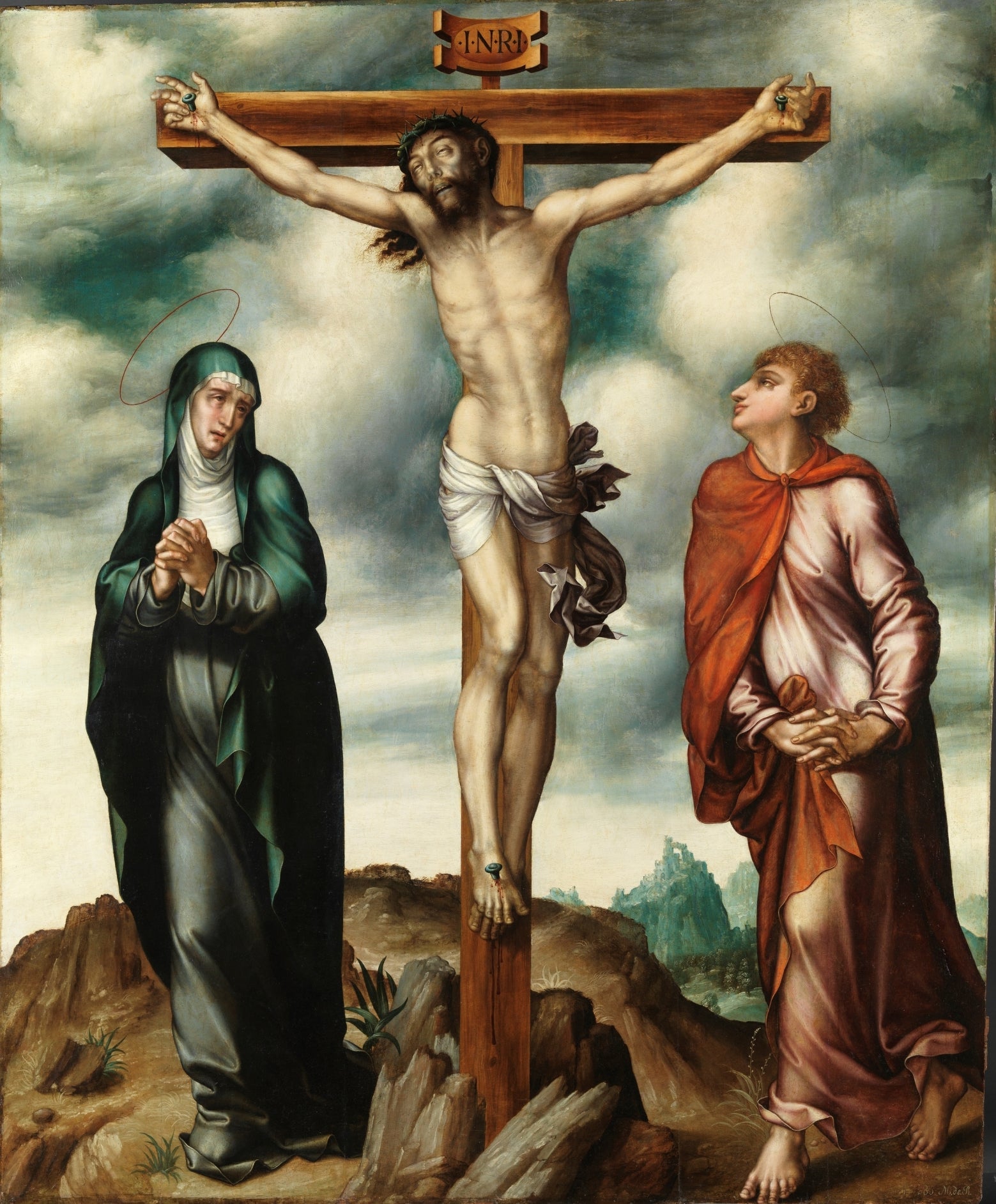 La Crucifixion - Luis de Morales - Alpha Reproduction