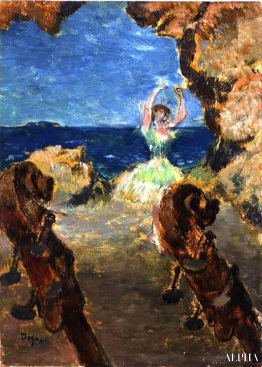 La danseuse de ballet - Edgar Degas - Reproductions de tableaux et peintures haut de gamme
