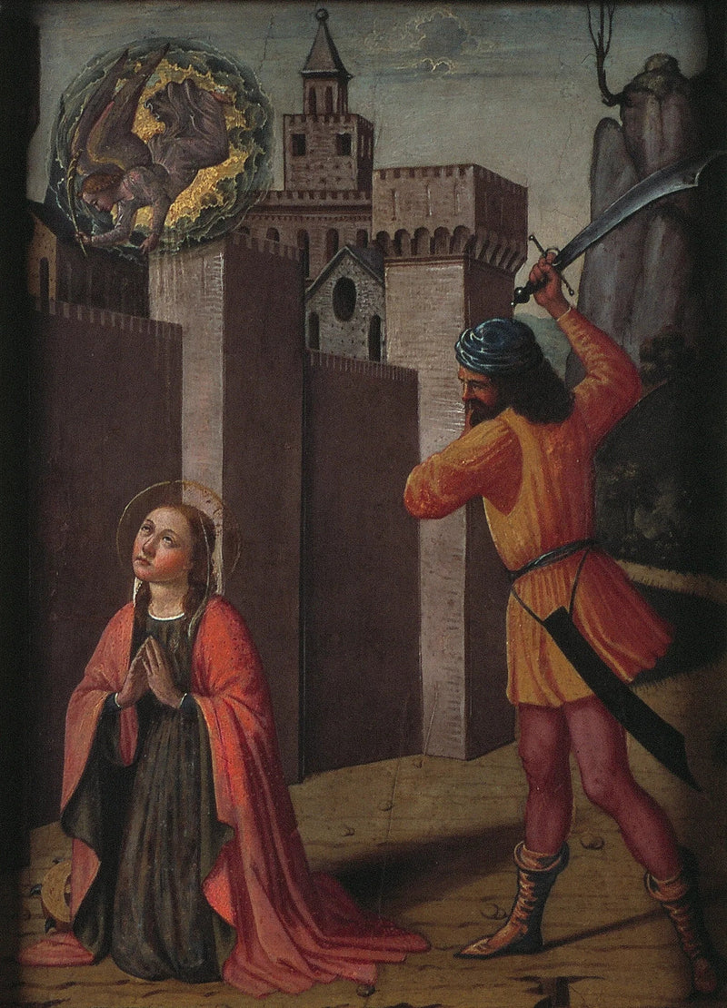 הוצאת ראשה של סנט קתרינה מאלכסנדריה - פינטוריצ'יו