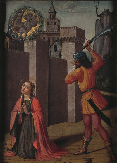 La décapitation de sainte Catherine d’Alexandrie - Pinturicchio - Alpha Reproduction