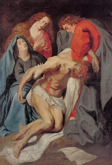 ירידת הצלב והקינה, 1618-1621 - אנטואן ואן דייק