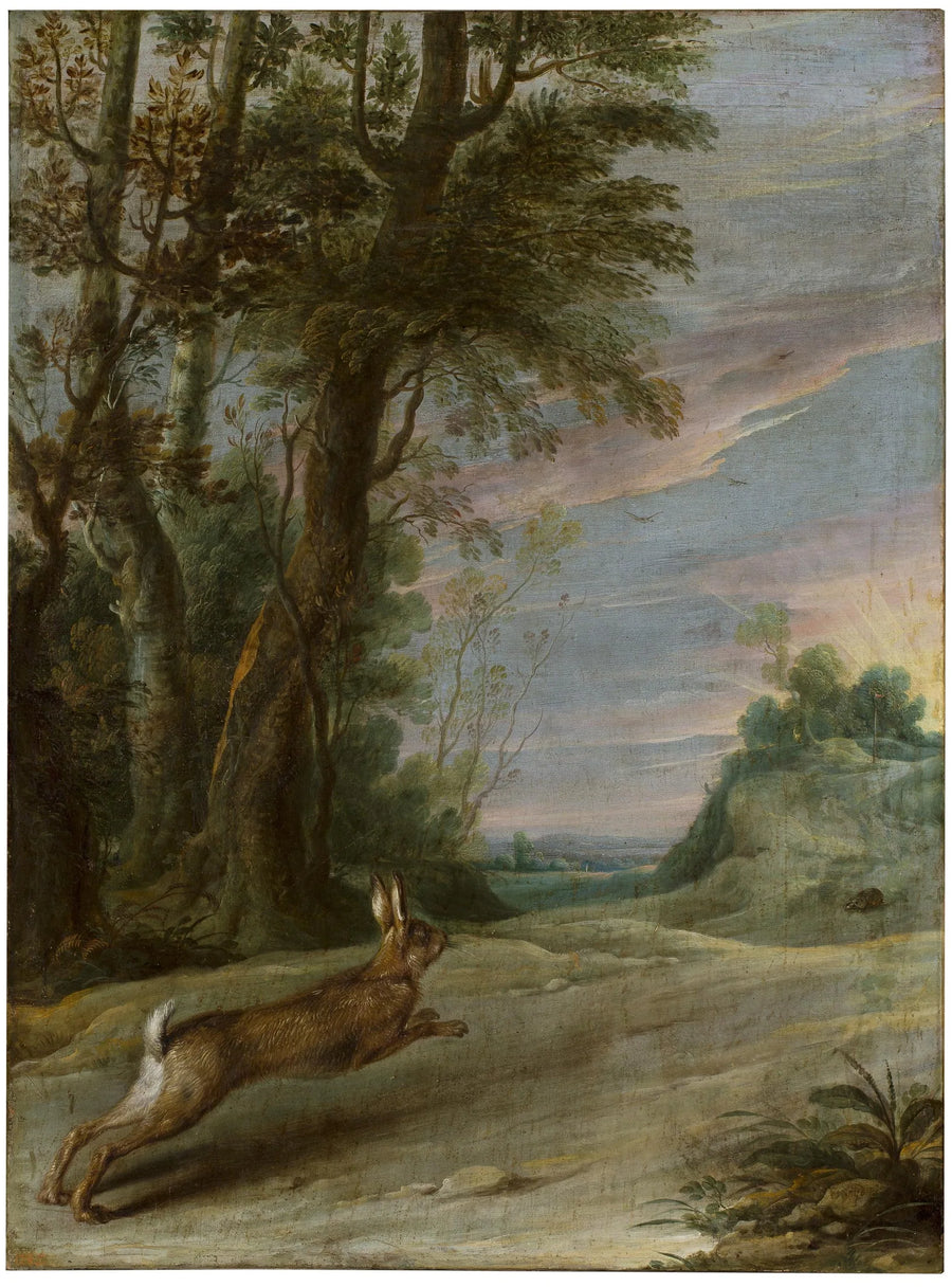 La fable d'Ésope du lièvre et de la tortue - Frans Snyders
