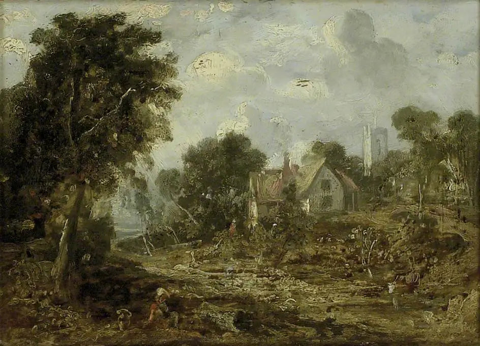 La ferme Glebe - John Constable - Alpha Reproduction