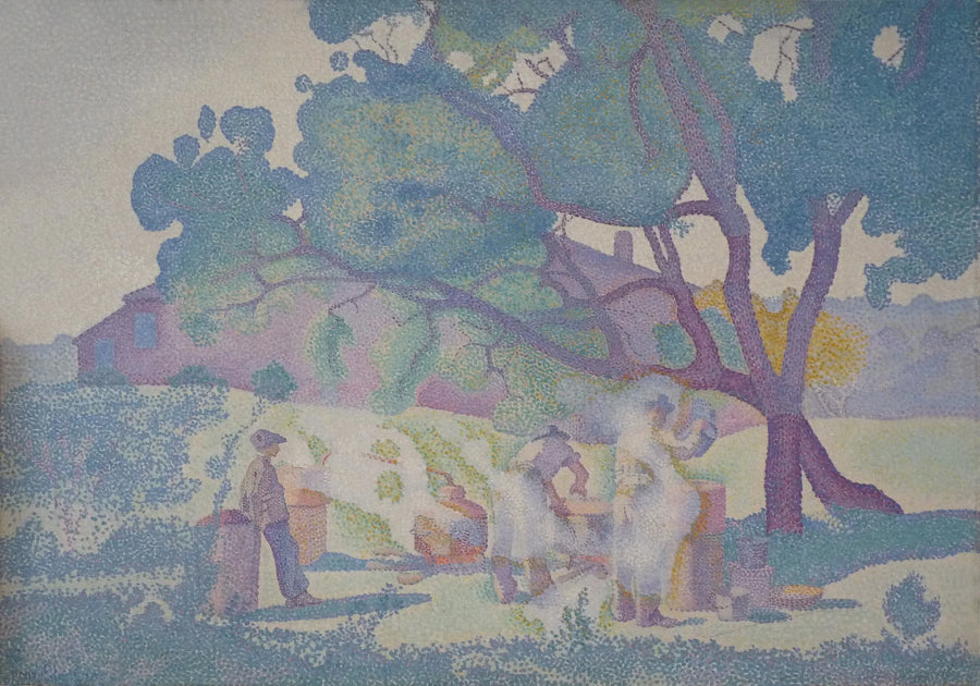 החווה, בוקר - אנרי-אדמונד קרוס
