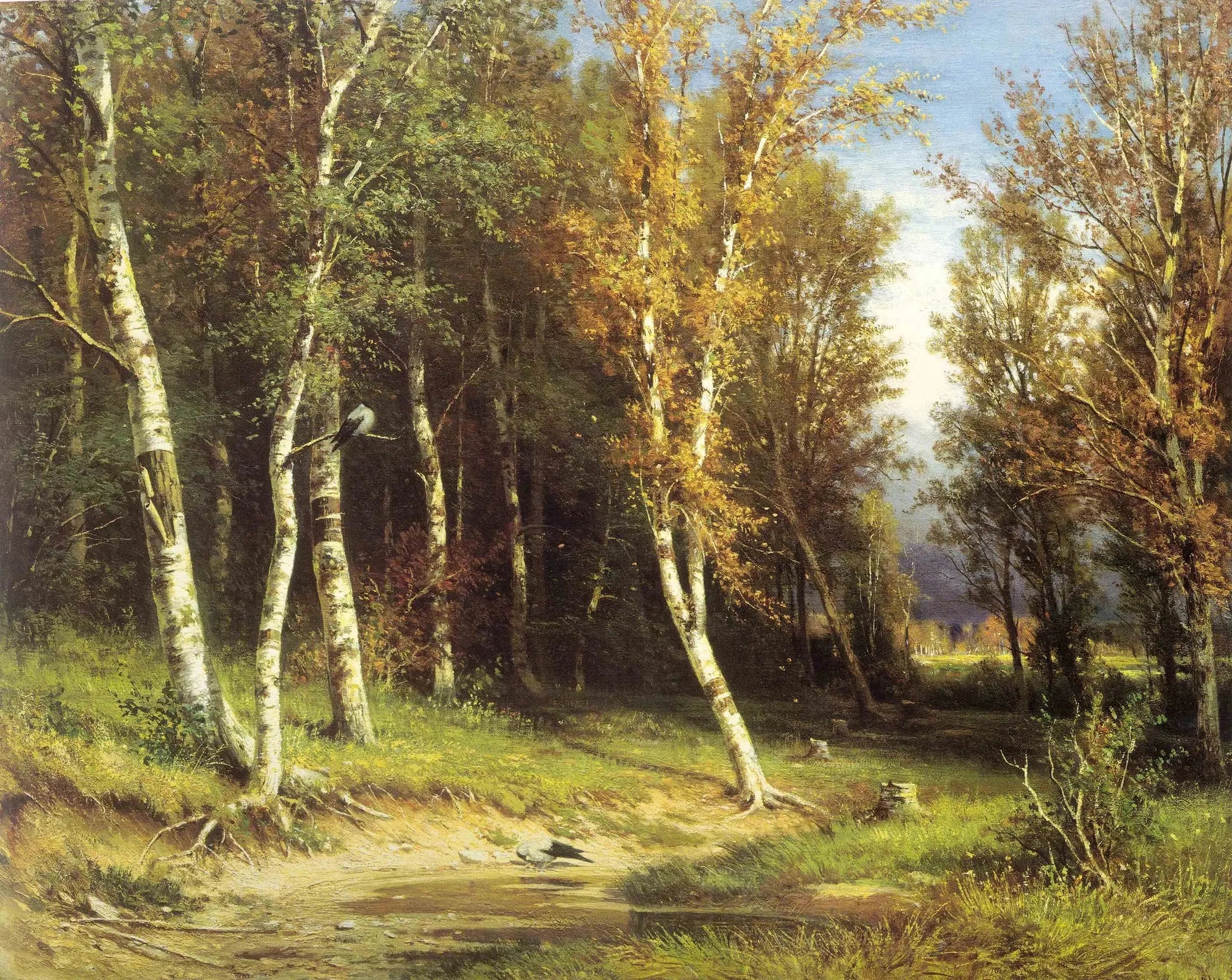 La forêt avant la tempête - Ivan Chichkine - Alpha Reproduction