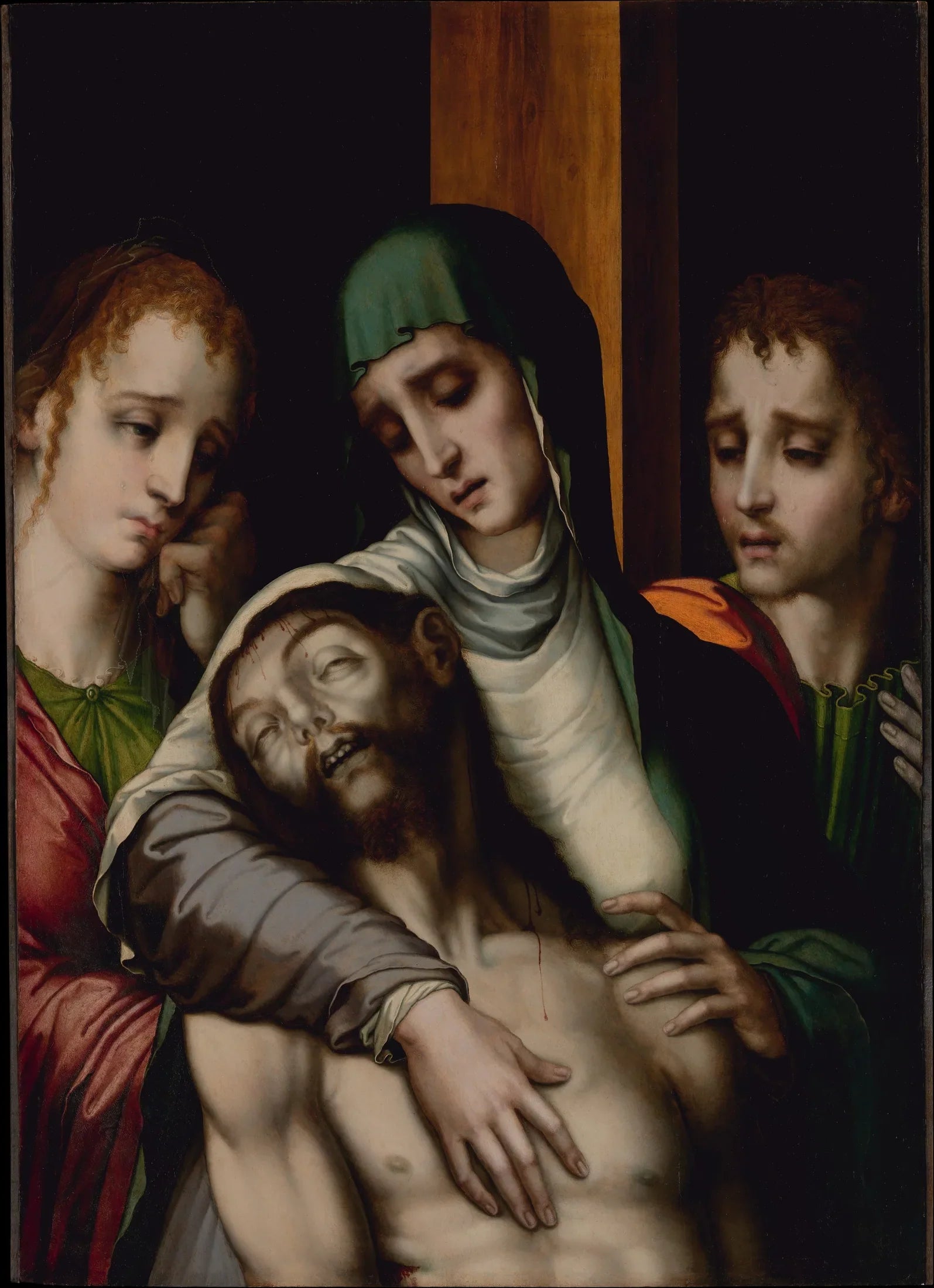 La Lamentation - Luis de Morales image 1 copie peinte à la main à l’huile