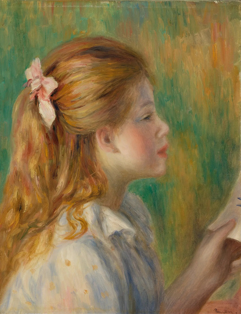 הקריאה - פייר-אוגוסט רנואר