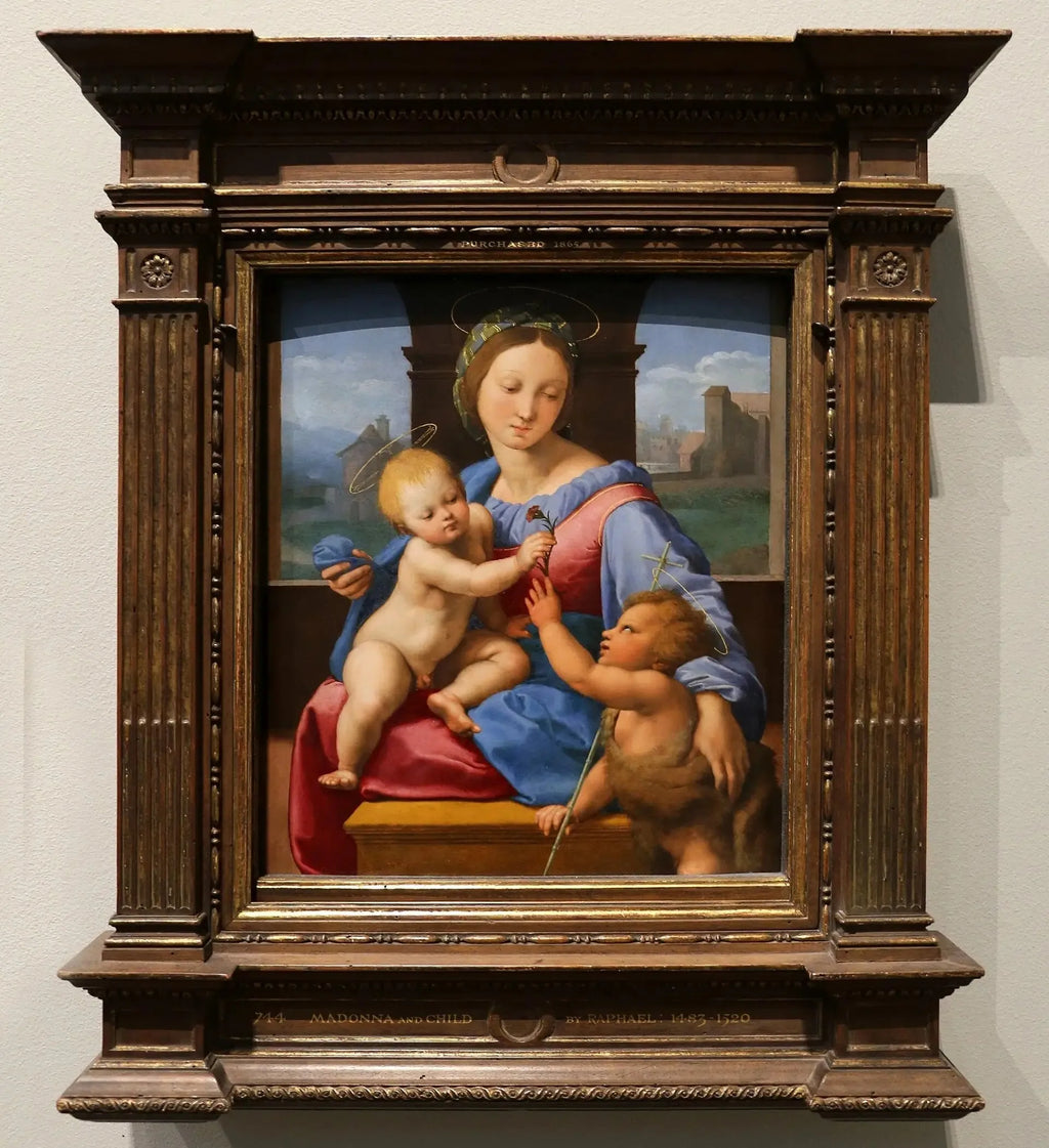 La Madone Aldobrandini - Raphaël Sanzio image 2 reproduction d’œuvre d’art à l’huile