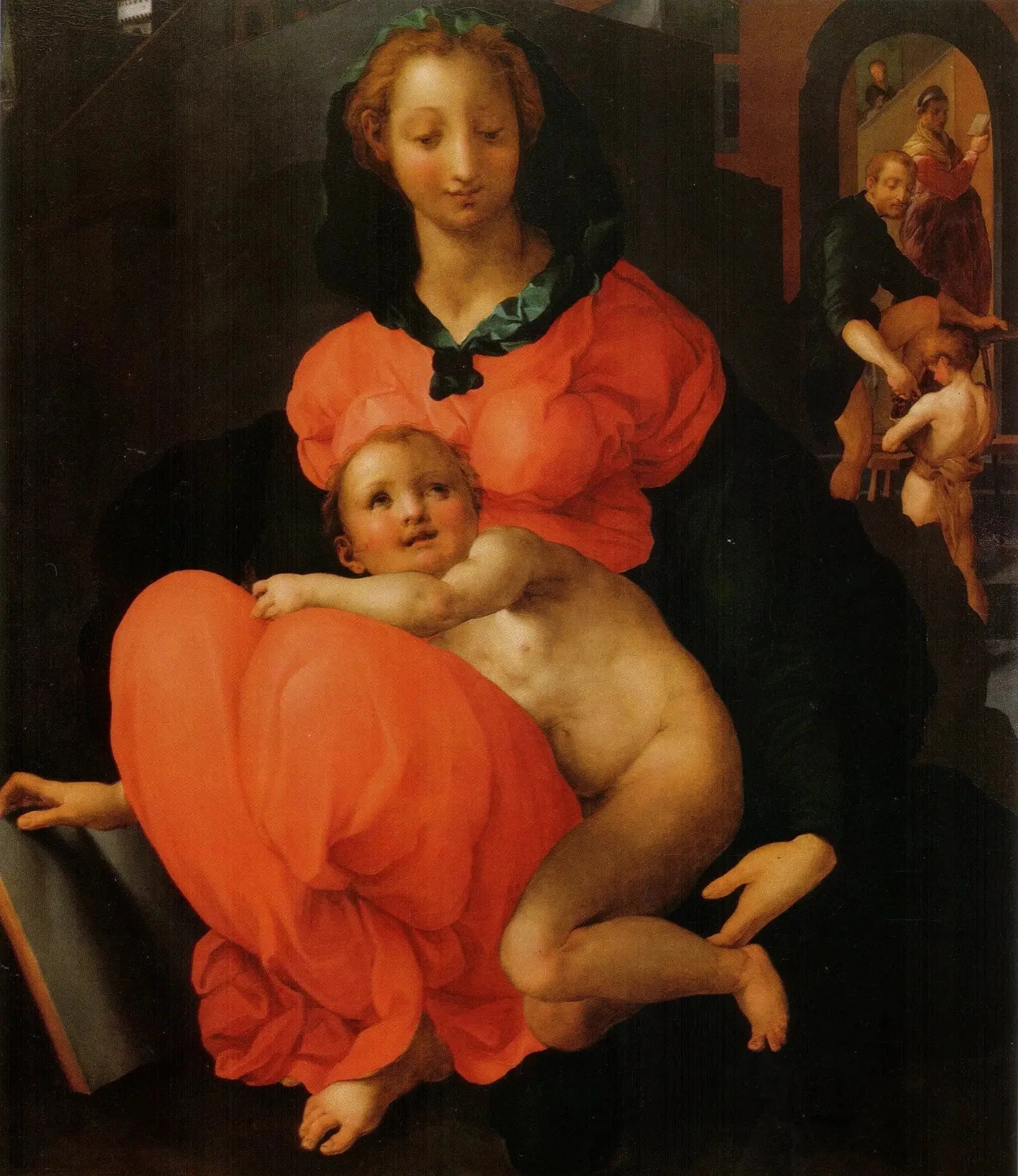 La Madone du Livre - Pontormo image 1 tableau peint à l’huile sur toile