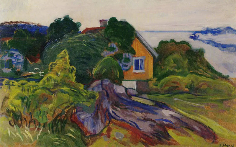 הבית ליד הפיורד - אדvard מונק