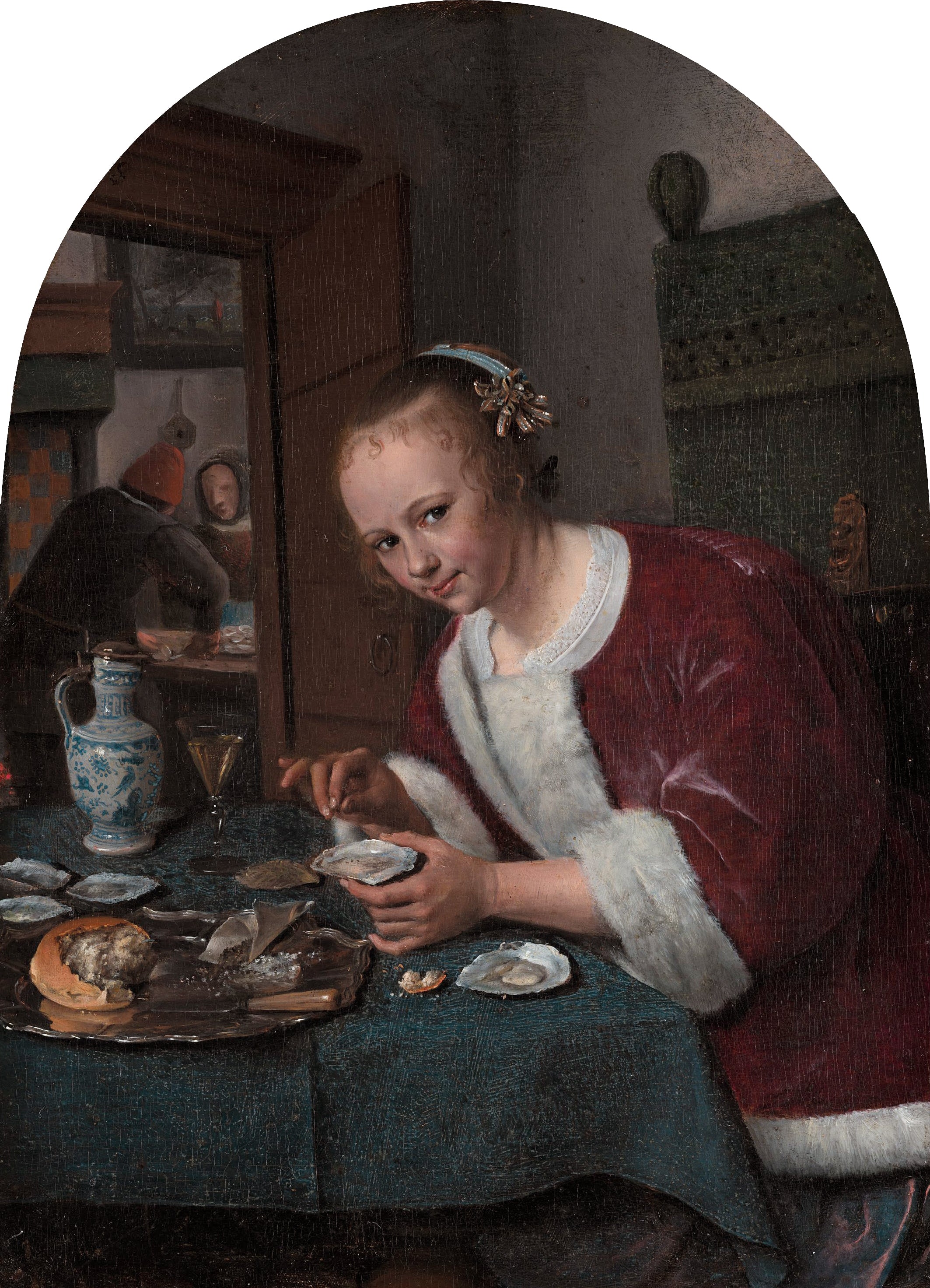 La Mangeuse d'huitres - Jan Steen