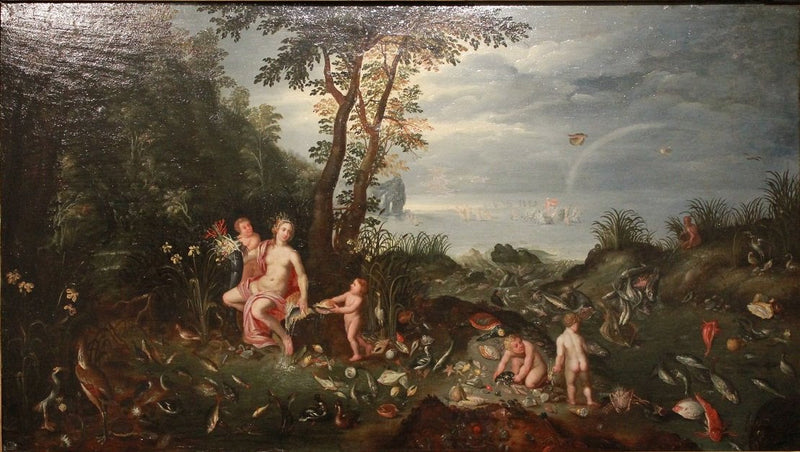 La mer et ses productions - Jan Brueghel l'Ancien
