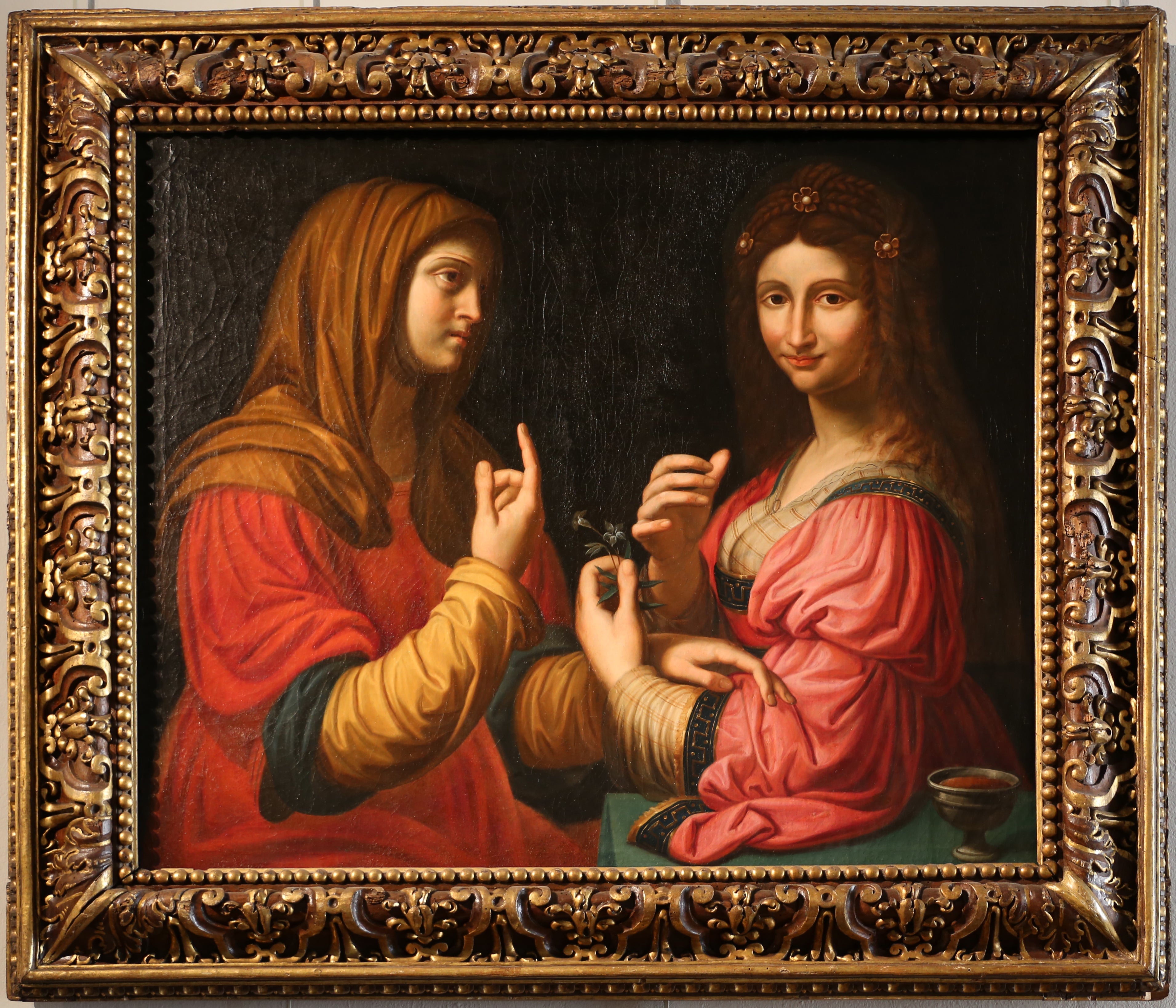 La Modestie et la Vanité - Bernardino Luini - Alpha Reproduction
