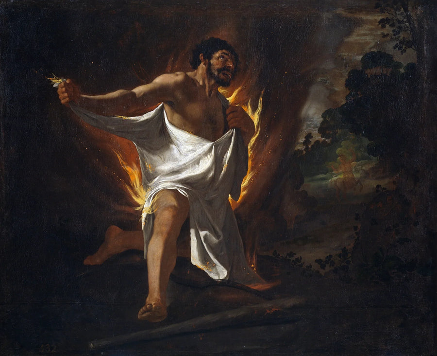 מותו של הרקולס - פרנסיסקו דה זורבאראן