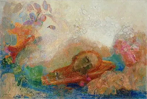 מותו של אורפיאוס - אודילון רדון
