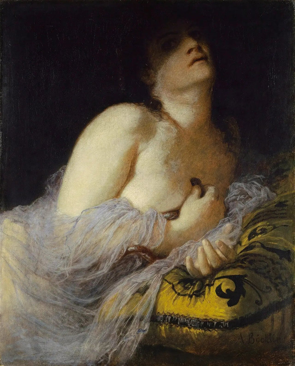 La Mort de Cléopâtre - Arnold Böcklin - Alpha Reproduction