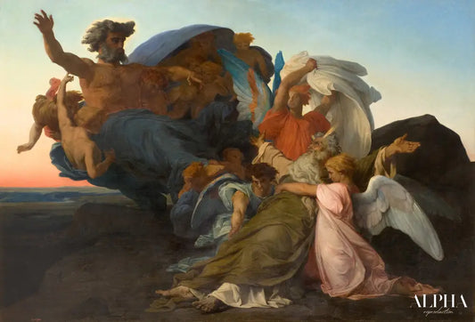 La mort de Moïse - Alexandre Cabanel Reproductions de tableaux à la peinture à l’huile