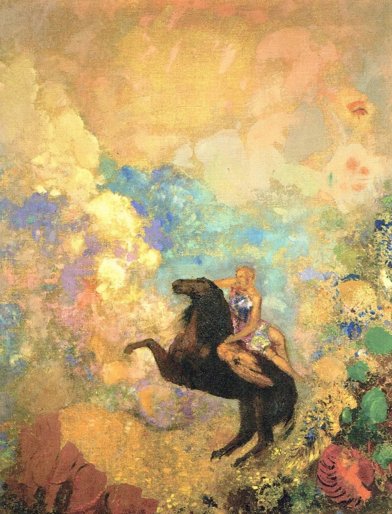 המוזה על פגאסוס - אודילון רדון