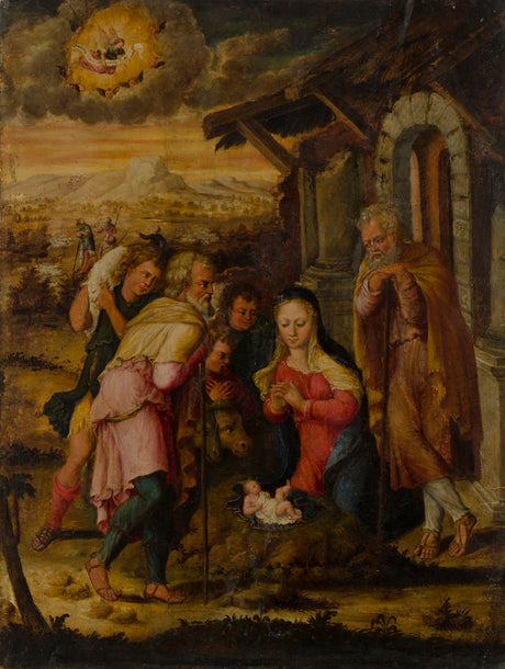 La naissance du Christ - Joos van Cleve - Alpha Reproduction