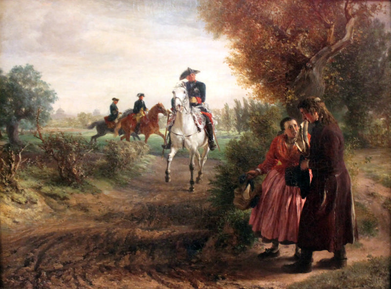 העתירה - אדולף פון מנזל