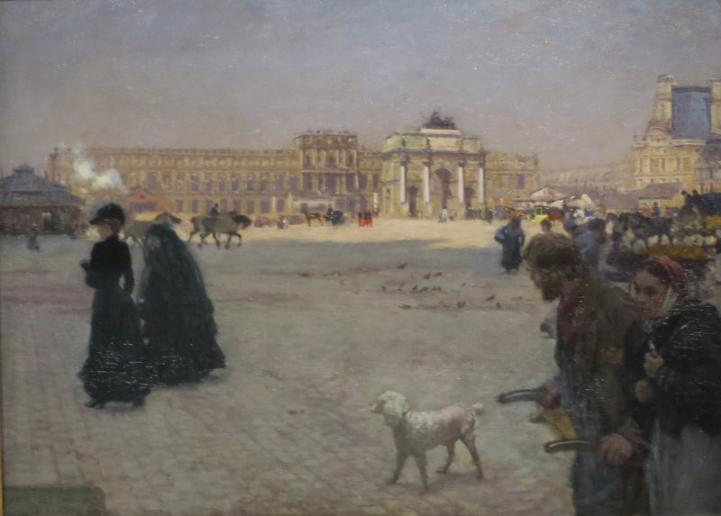 כיכר הקרוסלה - Giuseppe De Nittis