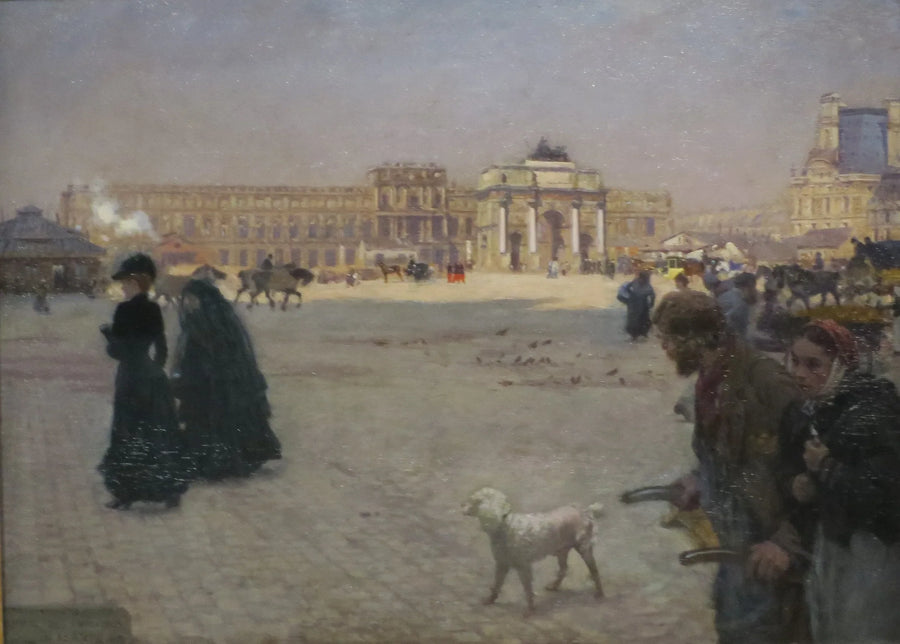 כיכר הקרוסלה - Giuseppe De Nittis