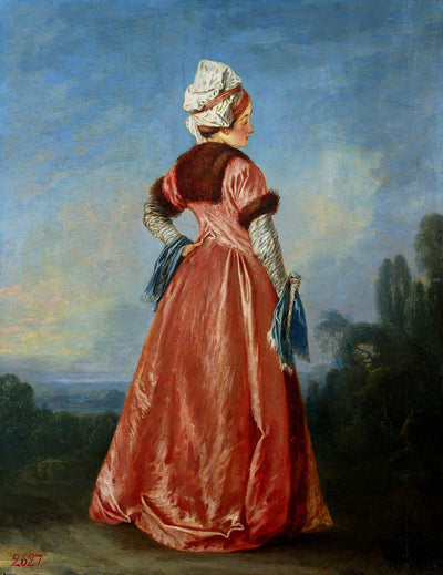 La Polonaise - Antoine Watteau - Alpha Reproduction
