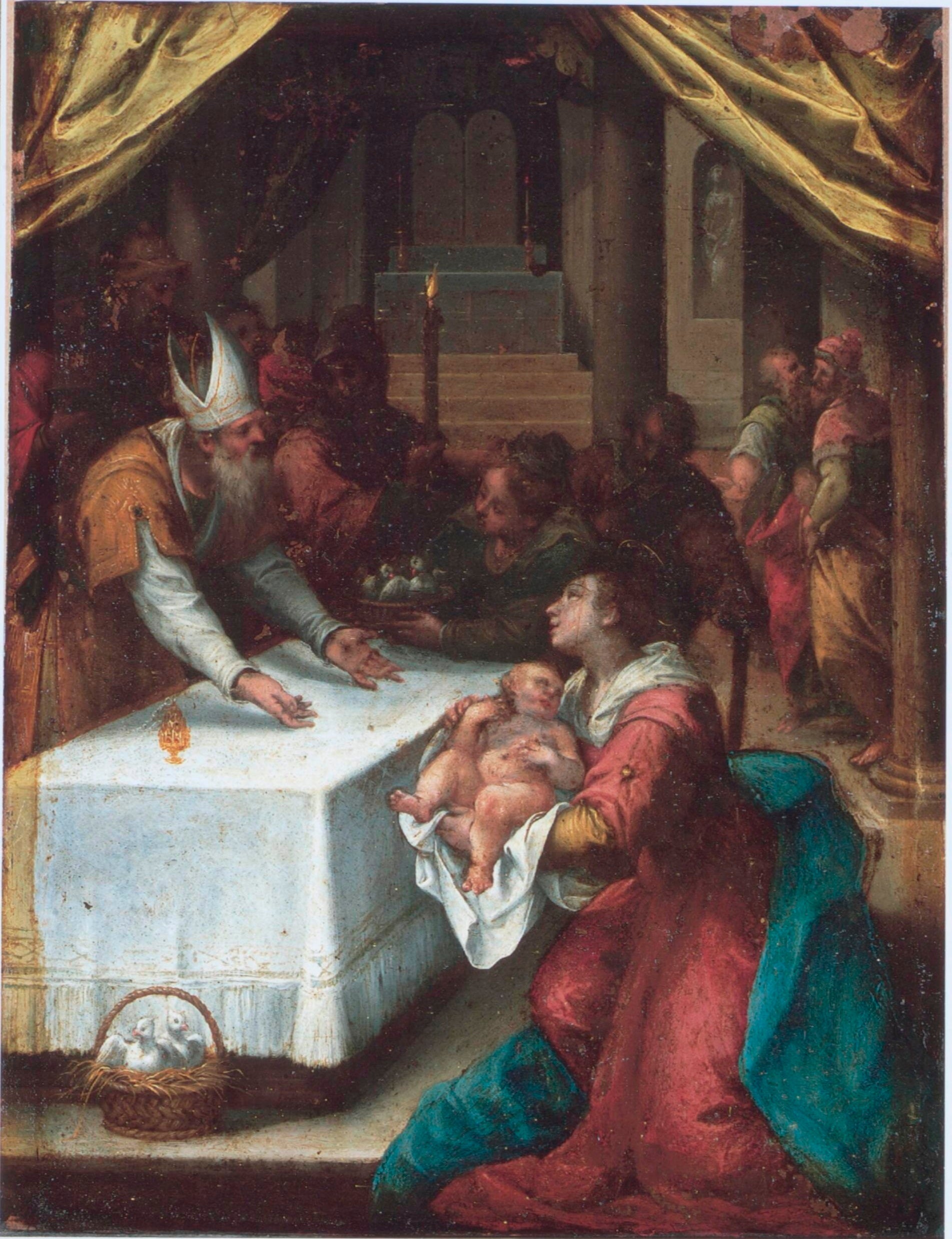 La Présentation au Temple - Denis Calvaert - Alpha Reproduction