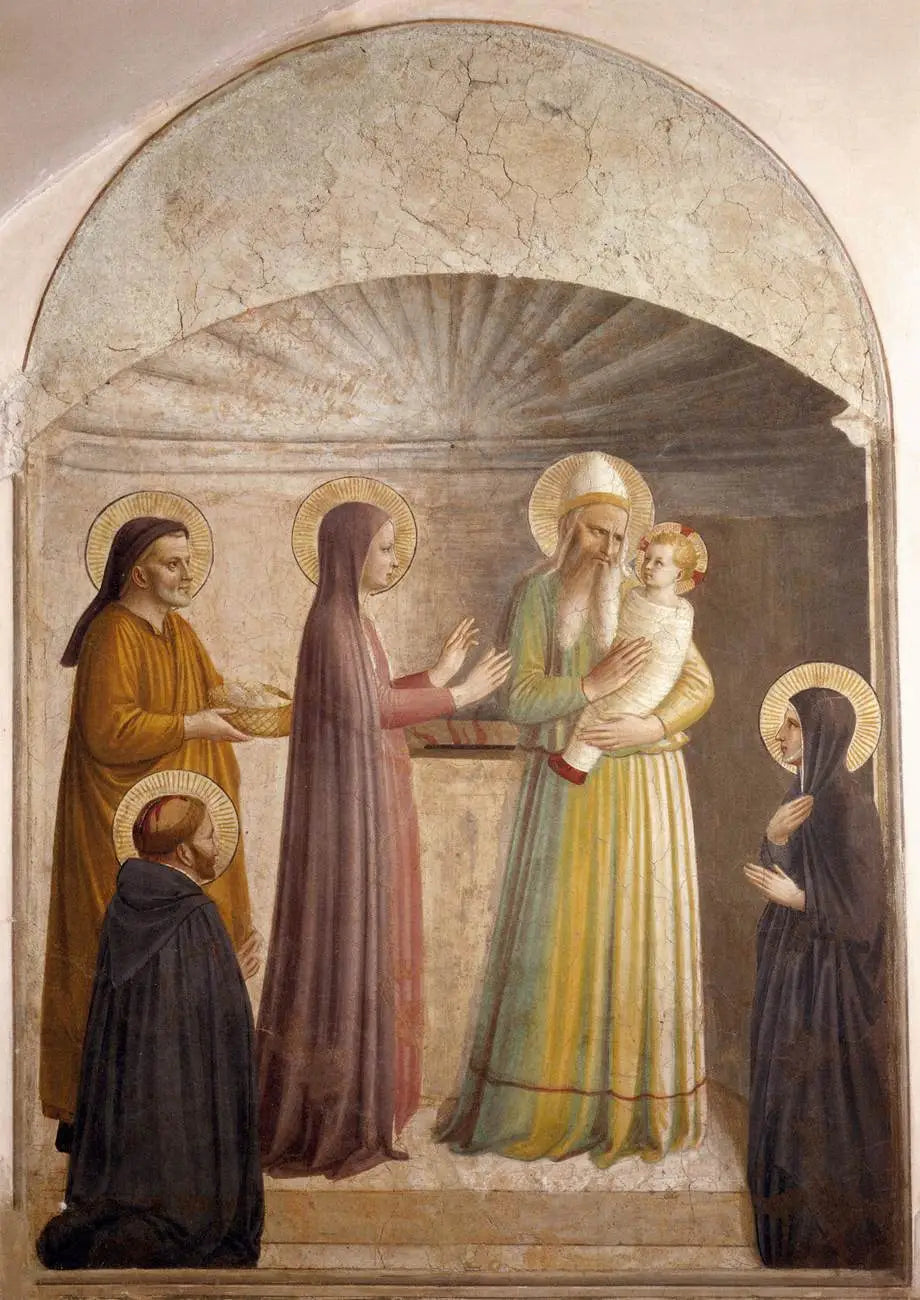 La Présentation au Temple - Fra Angelico - Alpha Reproduction