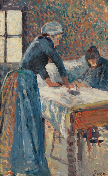La repasseuse - Maximilien Luce - Alpha Reproduction
