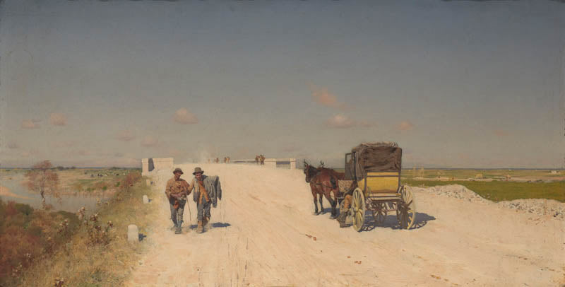 הדרך מנאפולי לברינדיזי - Giuseppe De Nittis