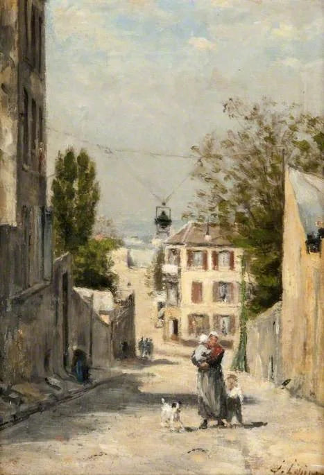 רחוב Norvins, Montmartre - Stanislas Leépine