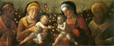 La Sainte Famille et la Famille de saint Jean-Baptiste - Andrea Mantegna - Alpha Reproduction