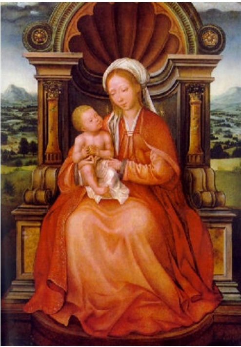 La Sainte Vierge avec l’Enfant Jésus - Quentin Metsys - Alpha Reproduction